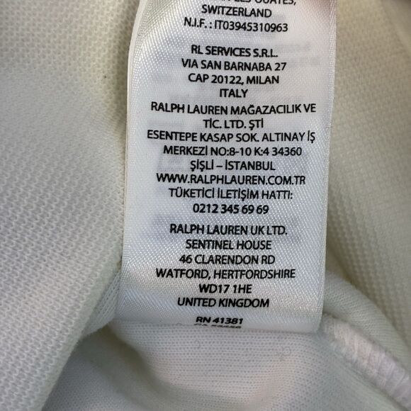 Polo Ralph Lauren Alpine Crewneck Sweatshirt White Logo Patch Men’s L - Picture 6 of 7